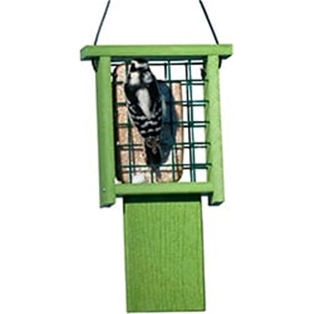 Audubon/Woodlink Audubon-woodlink Going Green Tail Prop Feeder - Green- 1 Suet Cake 990996