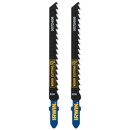 Irwin T-Shank, 4in, 6Tpi, Carbon Fleam Ground, PK5 3072406