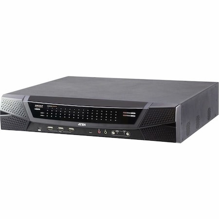 Aten 1-Local/4-Remote Shared Access 64-Port Multi-Interface Cat 5 KVM over IP Switch - TAA KN4064VB