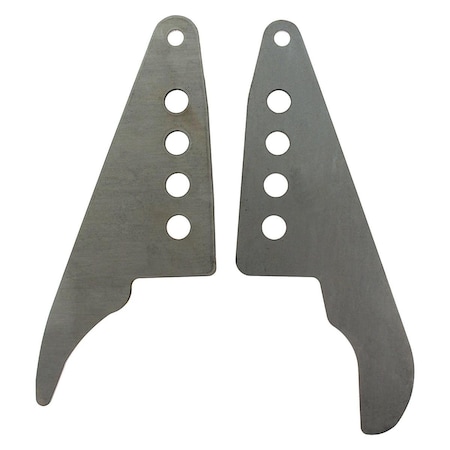 Allstar Performance 9 in. Upper Link Brackets for Ford, 2PK ALL60166