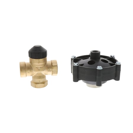 Kmc Controls Valve 1/2" 3Way Div Npt 2.5Cv 8-13N. VCZ-4402BMBE