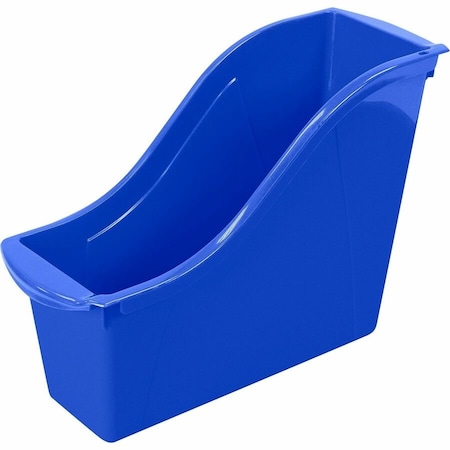 Storex Book Storage Bin, Blue, 6 PK 71108U06C