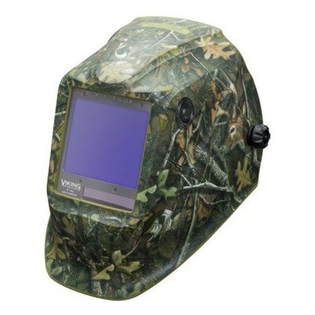 Lincoln Electric Welding Helmet, Camouflage Graphic, Green K4412-4