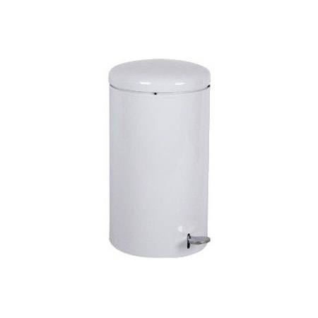 Witt Industries Round White Step-on Receptacle 2270WH