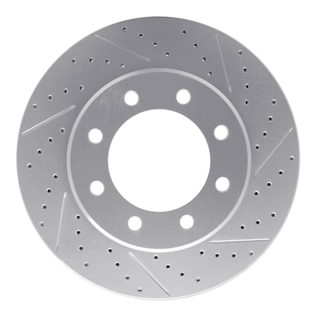 Dynamic Friction Co DFC Geoperformance Rotor - Drilled and Slotted 830-40110R