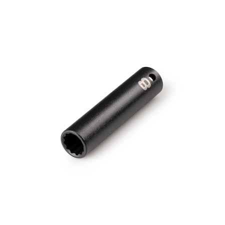 1/4'' Drive x 8 mm Deep 12-Point Impact Socket