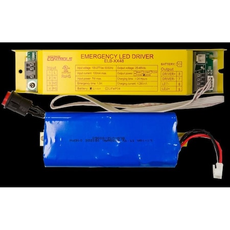 Westgate INTEGRATED 50-150VDC 20W Li-Ion EMERGENCY LED BACKUP FOR FIXTURES WITH EXTERNAL DRIVER, UL, CEC ELB-20150