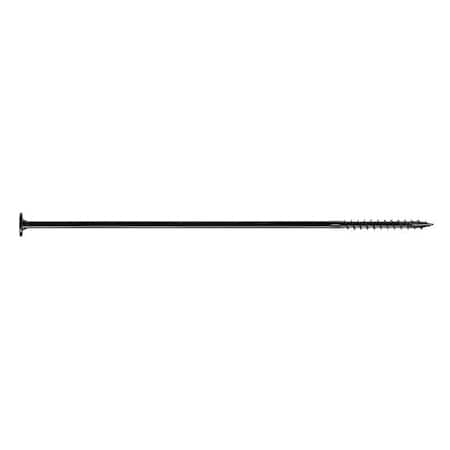 Simpson Strong-Tie SDWS Timber Screw, 12 in L, Serrated Thread, Low-Profile Head, 6-Lobe Drive SDWS221200-RP1