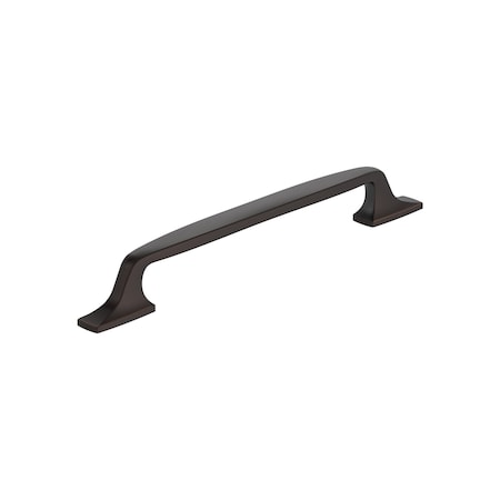 Amerock Highland Ridge 7-9/16 inch 192mm Center-to-Center Dark Oiled Bronze Cabinet Pull BP55327DOB