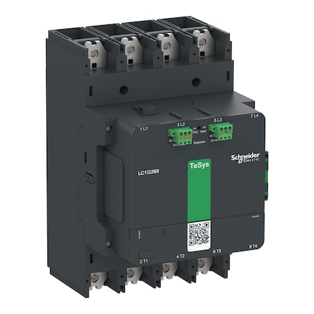 Schneider Electric IEC Magnetic Contactor, 1NC/1NO, 24V-48V AC/DC, 4 P, Spring Type LC1G5004BEEA