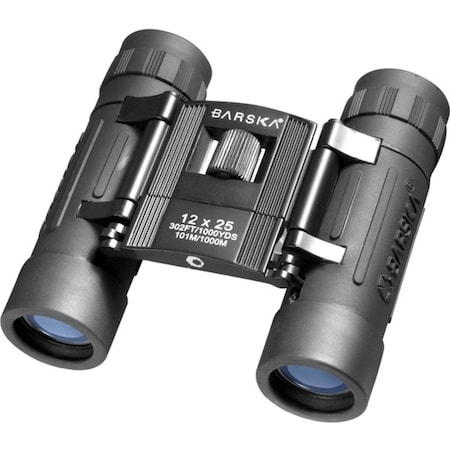 Barska General Binoculars, 12x Magnification, Roof Prism, 240 ft Field of View AB10209