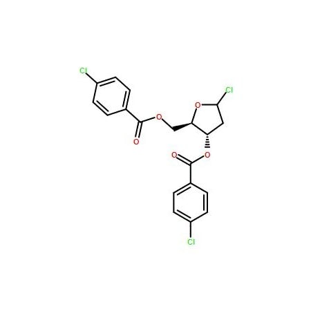 Ak Scientific 1-Chloro-3, 5-di-(p-chlorobenzoyl)-2-deoxy-D-ribofuranose (100g), CAS 21740-23-8 1042AB-100g
