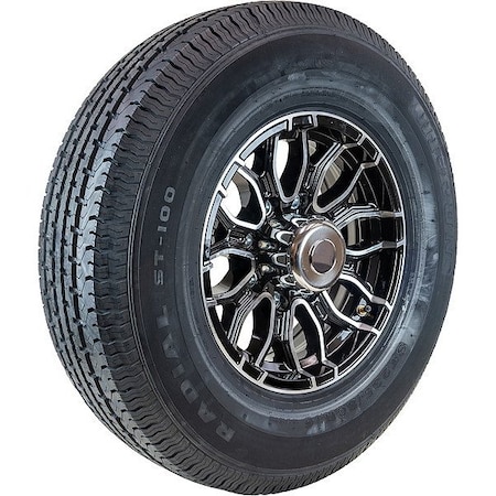 Hi-Run Radial ST Trailer Aluminum Wheel Assembl ASR1282