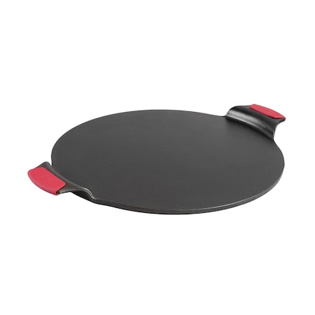 Lodge 15 Inch Pizza Pan w/silicone grip, 2PK BW15PPA1