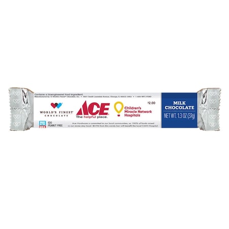 Worlds Finest Chocolate Milk Chocolate Bar 1.3 oz RC2-10101