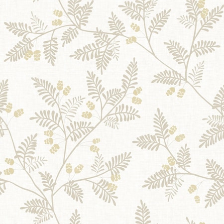 A-Street Prints Ardell Wheat Botanical Wallpaper 4074-26603