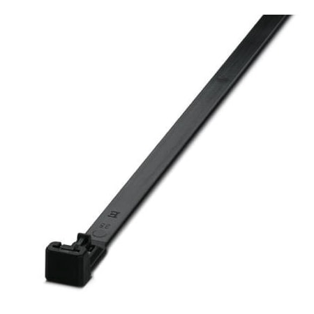 Phoenix Contact Cable Tie, 350 mm L, Black, PA 6.6, 220N Strength 3240717