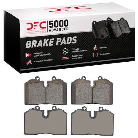 Dfc 5000 Advanced, Disc Brake Pad Set,  1551-0608-00