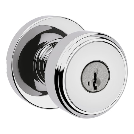 Kwikset Residential Door Knobs Entry Reversible Bright Chrome 400MNKRDT-26S