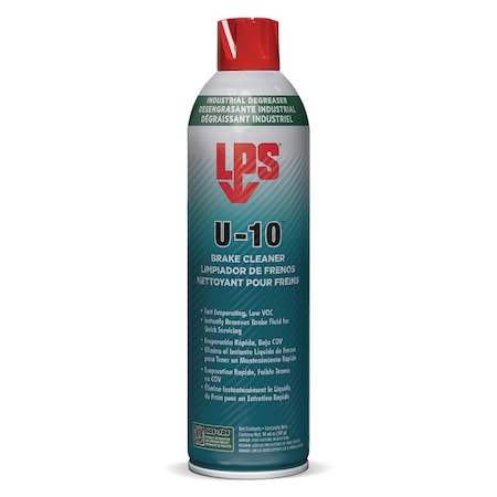 Lps Brake Parts Cleaner, 15 oz, Aerosol can 06220