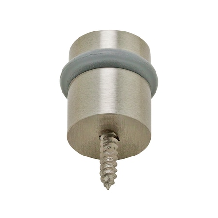 Baldwin Door Stops Lifetime Satin Nickel 4505056