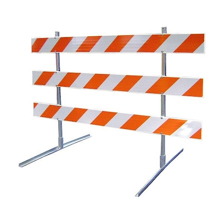 Traffix Devices/Vizcon TrafficBarricade, White, 72 inW, 60 inH 56006-FHIP2