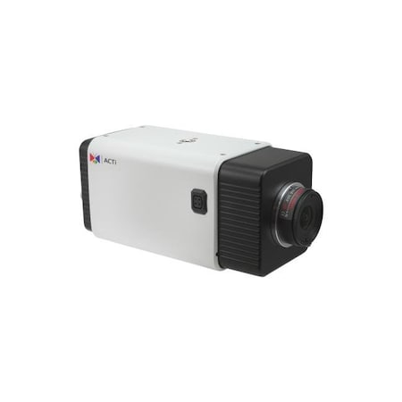 Acti 5MP Face, People and Car Detection Box with D/N, Extreme WDR, ELLS, Fixed Lens A213