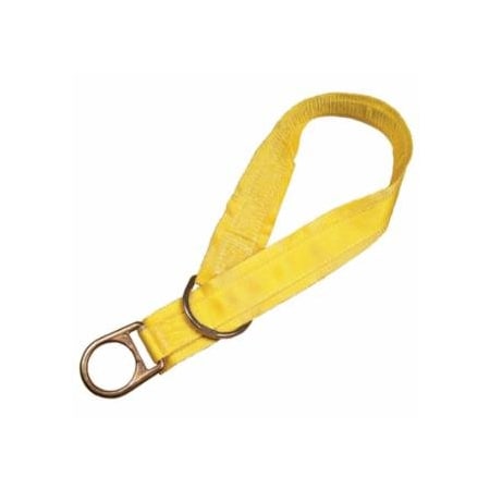 Dbi-Sala Web Tie-Off Adaptor, 3 ft, Pass-Thru D-Ring, 310 lb Load Cap, 5000 lb Break Strength 098-1003000