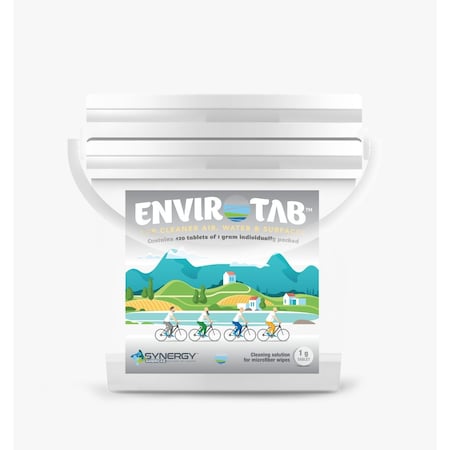 Fas-Trak Industries 1g Fas-Tab, Chlorine Dioxide Cleaning Solution Tablets, 420PK FT-TAB_1G