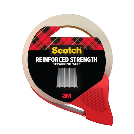 Scotch Strapping Tape, PK 6 8950-RD-6GC