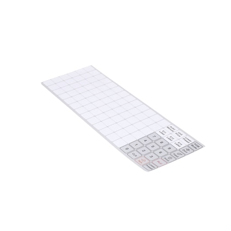 Globe OVERLAY, W/ BLANK KEYS E00826
