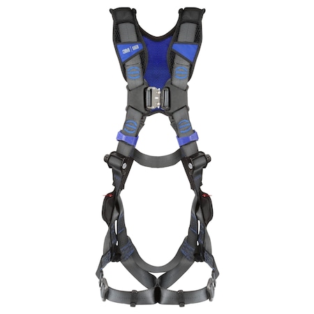 3M Dbi-Sala X300 Fall Protection Harness, M/L, 420 lb, Quick-Connect Chest/ Quick-Connect Leg Straps 1403199