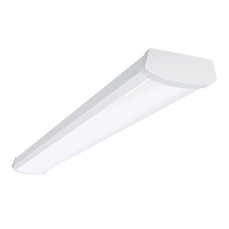 Cooper Lighting Metalux NWS Selectable Wrap Linear Wrap Light, 120/277 V, 38.8 W, 5-Lamp, LED Lamp, 4216 Lumens 4NWS3C3MS-UNV