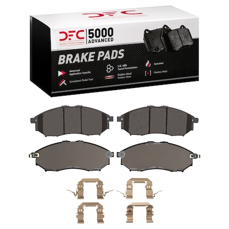 Dfc 5000 Advanced Disc Brake Pad Set,  1552-0888-01