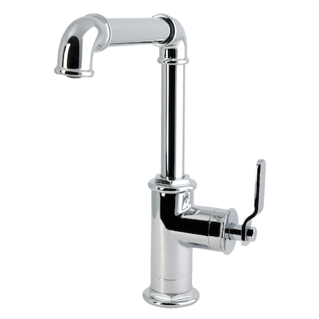 Kingston Brass Single-Handle Bar Faucet, Polished Chrome LS6101KL