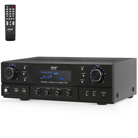 Pyle Home Bluetooth Theater Receiver Amplifier PT90UBT