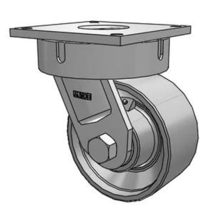 Albion 8x4-kingpinless-steel-Caster 700FH08709S
