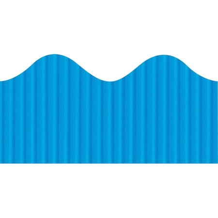 Bordette Decorative Border, Brite Blue, 2.25" x 50ft, PK6 37176