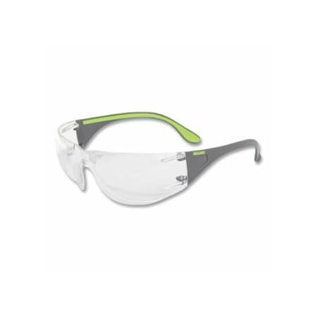 Moldex Adapt Safety Glasses, Industrial, Two Sided NK-100 Anti-Fog, Clear Lens, With Overmold, 12PK 507-5002C-1