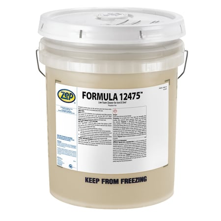 Zep Low-Foam Cleaner, Powders, 40 lb., Yellow 61434
