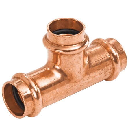 Nibco Press System 1 in. Press X 3/4 in. D Press Wrought Copper Tee 9099800PCU