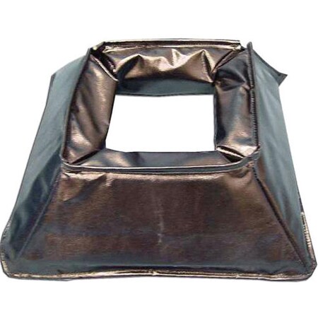 Gared Sports 4 in. Square Poles Base Pole Pad BP4SQ