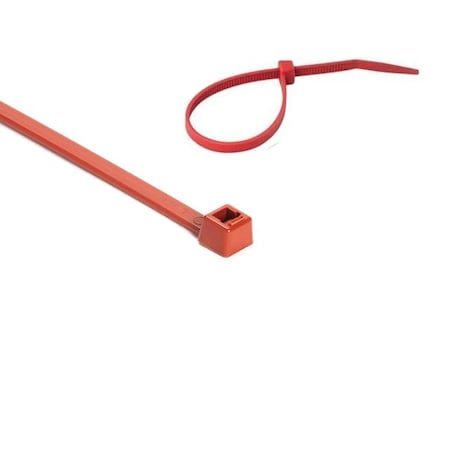 Detectamet Cable Tie, 390 mm L, Red, Nylon, 100 PK 800-CT05-S126-X39