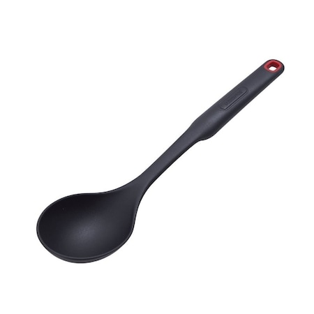 Farberware Solid Basting Spoon, 13-1/2 in OAL, Nylon, Black 5211658