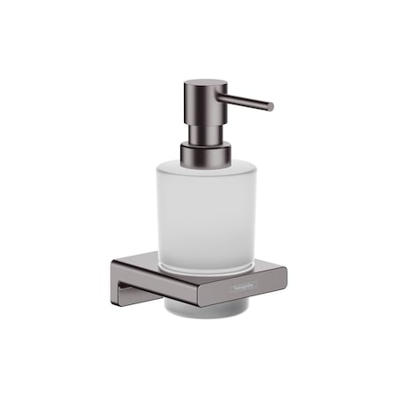 Hansgrohe AddStoris Liquid soap dispenser in Brushed Black Chrome 41745340