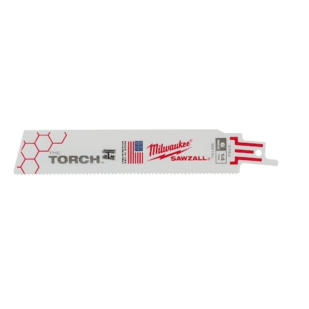 Milwaukee Tool 6" 14 TPI The Torch SAWZALL Blades (25 Pk) 48-00-8782