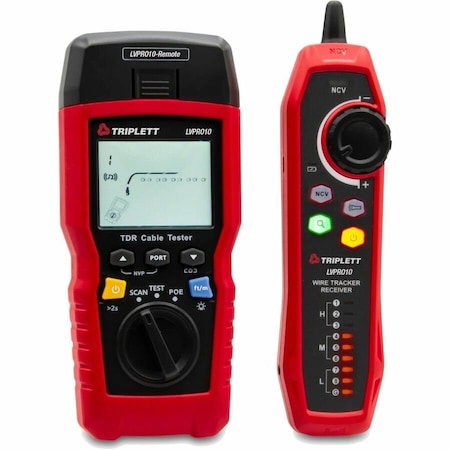 Triplett Cable Network Tester, Digital, LCD LVPRO10