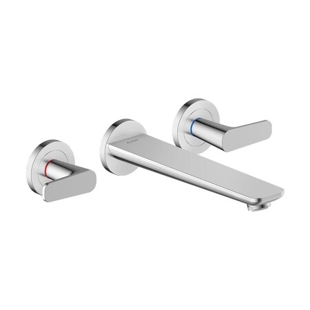 Axor Citterio C 3-Hole Wall-Mounted Tub Filler in Chrome 49482001