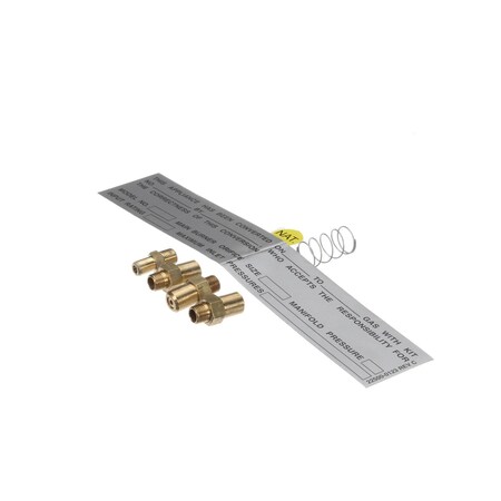 Middleby Gas Conversion Kit, Propane to Natural Gas, WOW 99K 67122