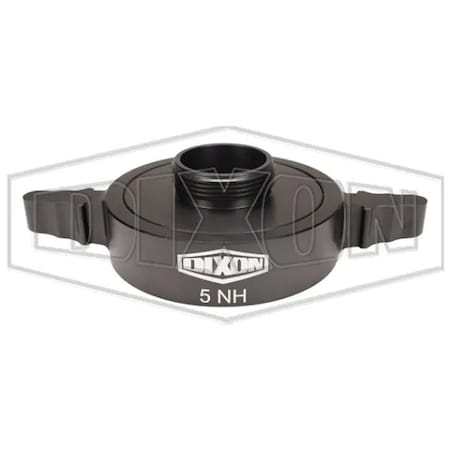Dixon Style N56 Long Handle Hydrant Adapter, 5 x 2-1/2 in, Female NST NH x Male NST NH Connection, Alu N56-50F25F